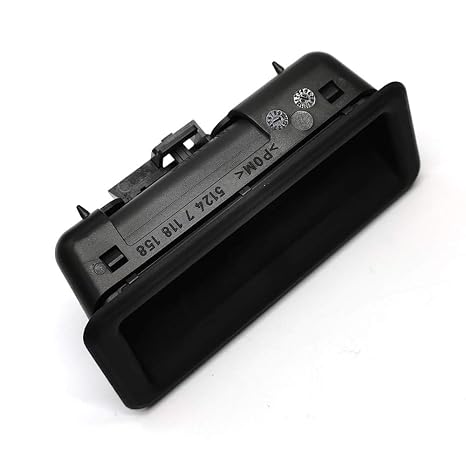 Trunk Lid Lock Release Push Button Handle Switch Compatible with BMW Series 1 3 5 X6 X5 X1 E60 E90 E91 E92 E93 E70 E71 51247118158 51-24-7-118-158 7118158