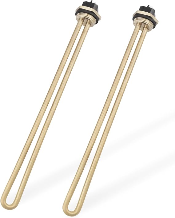 Water Heater Element Fit for Bradford White Water Heaters, Replaces 265-48642-00 415-48642-00 2654864200 4154864200 1 Pack 208V 3500W and 1 Pack 240V 4500W