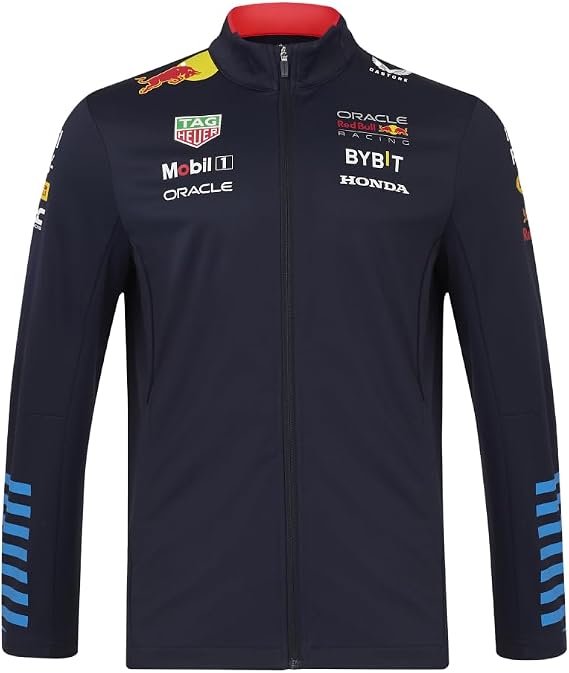 Red Bull Racing Softshell Jacket Unisex 2024 (US, Alpha, XX-Large, Regular, Regular, Night Sky)