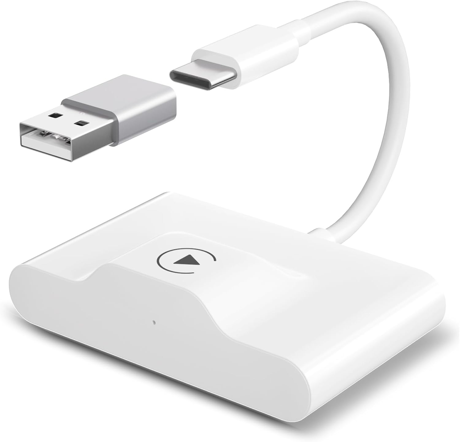 Carplay Wireless Adapter for iPhone,Wireless CarPlay Dongle for iPhone,iPhone Wireless CarPlay Adapter convert Wired to Wireless,support Online Update Plug &amp; Play2016-2023
