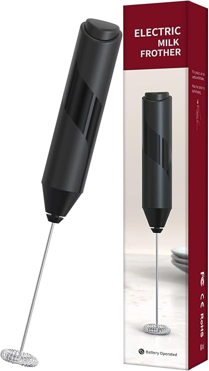 Creamer Zette Whisk Milk Frother Handheld Electric Milk Frother Dedicated for Coffee and Matcha Electric Frother Handy Drink Mini Electric Mixer