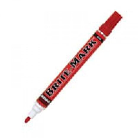 DYKEM 8031-8406 Brite-Mark Regular Line Markers, Red