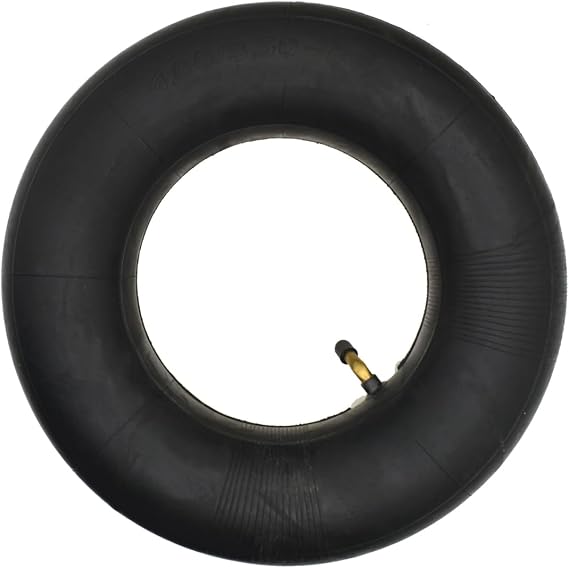 4.00/3.50-6 Inner Tube with TR87 Bent Valve Stem (1 Pack), work for 4.10/3.50-6 13x4.00-6 13x5.00-6 145/70-6 tire onto Hand Trucks, Utility Cart, Lawn Mowers, Wheelbarrows, and more