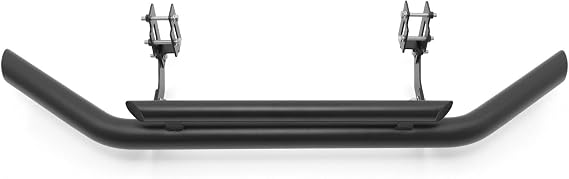 Predator4X4 Black Double Front Nudge Bar Bull Bar Matte Compatible with Ford Ranger T6, T7, T8 2012-2022 | OEM+ Look, Aggressive Front, Bumper Protection