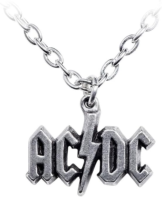 Alchemy Rocks Ac/Dc: Lightning Logo Pendant