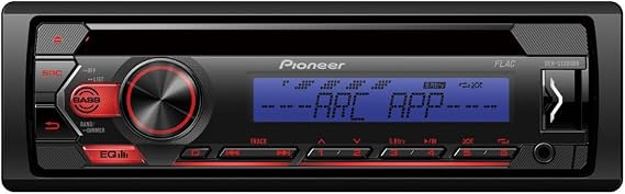 Pioneer MVH-S120UBG 1-DIN Receiver with Blue Illumination, USB and Compatible with Android Devices.