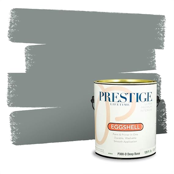 PRESTIGE Paints Interior Paint and Primer In One, 1-Gallon, Eggshell, Comparable Match of Valspar* Beguile*