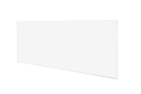 SIBE-R PLASTIC SUPPLY - Clear Acrylic PLEXIGLASS 24"x48" - 1/16" (0.060")