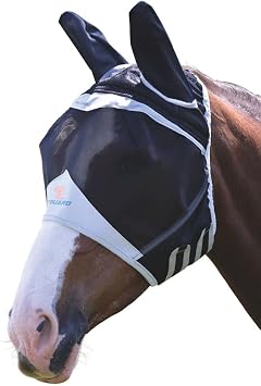 FlyGuard Pro Fine Mesh Fly Mask with Ears