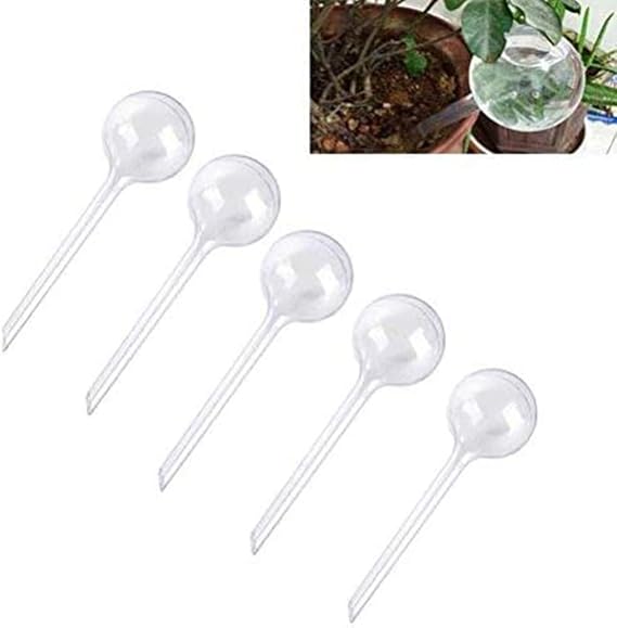 5 Pcs Automatic Watering Device Globes Vacation Houseplant Plant Pot Bulbs Garden Waterer Flower Water Drip Irrigationdevice Self Watering System