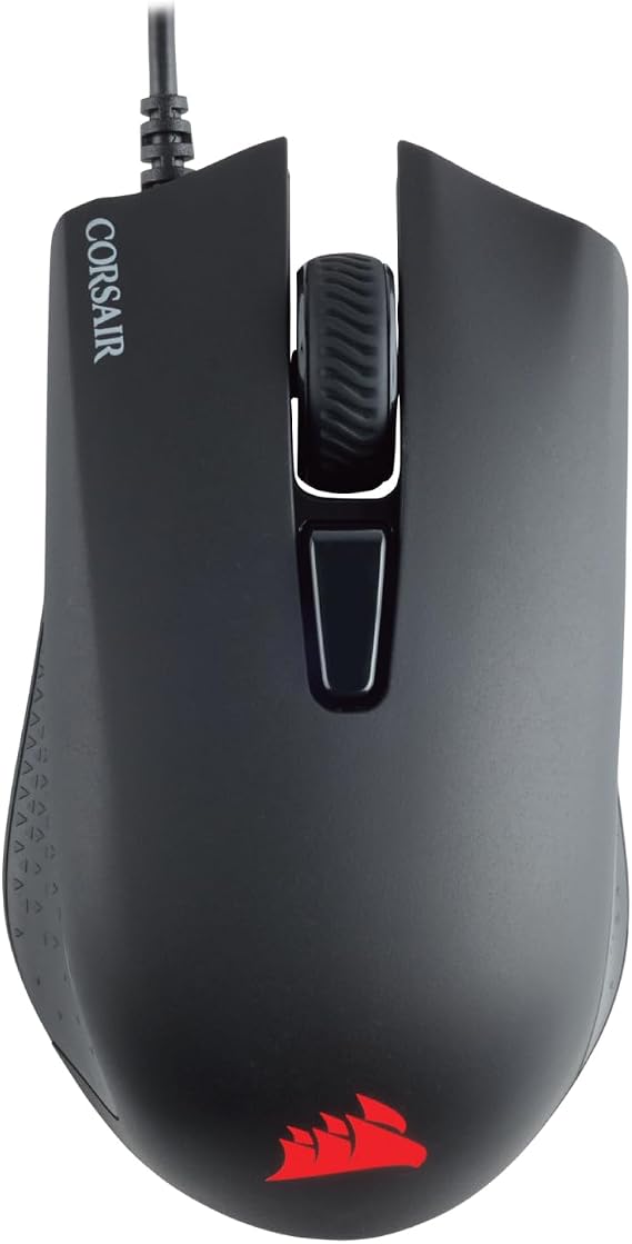 CORSAIR HARPOON RGB PRO, FPS/MOBA Gaming Mouse, Black, Backlit RGB LED, 12000 DPI, Optical