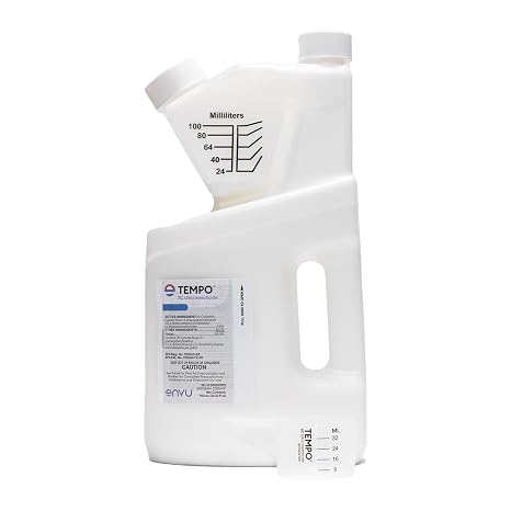 Tempo SC Ultra Insecticide Concentrate 900 ml | Fast-Acting Residual Pest Control | Liquid Indoor/Outdoor Bug Killer | Broad-Spectrum Control for Ants, Spiders, and Other Crawling Insects. | Fast-Acting Residual Pest Control, Liquid Indoor/Outdoor Bug Killer, Broad-Spectrum Control