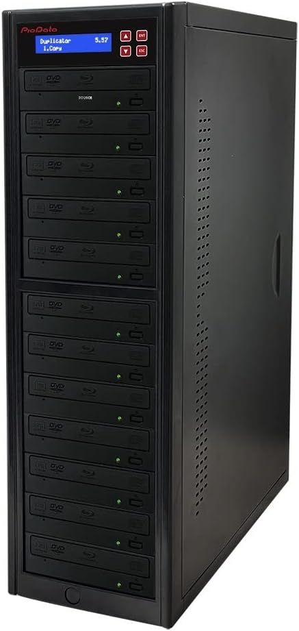 1 to 11 Blu-ray BD M-Disc CD DVD Duplicator Copier Standalone Tower