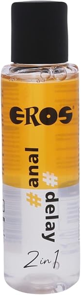 EROS 2in1# #delay - water-based lubricant for longer lasting fun (100 ml)