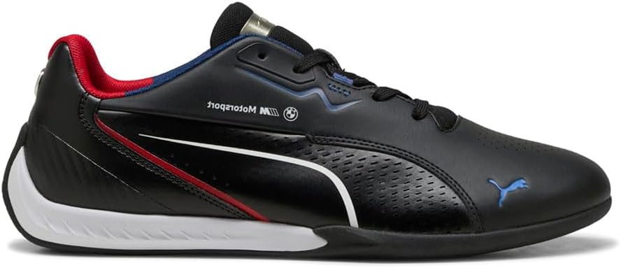 PUMA Mens BMW M Motorsport Drift Cat 11 Lace Up Sneakers Shoes Casual - Black