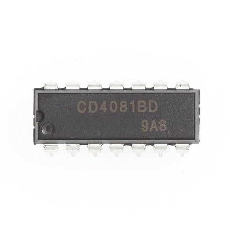 10 Pieces CD4081 Logic IC DIP-14
