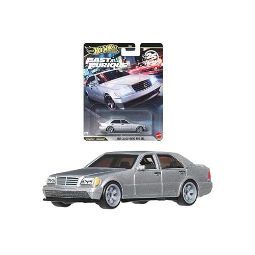 HOT WHEELS Premium Series 25.Yıl Özel Fast & Furious MERCEDES-BENZ 500 SEL HNW46 - JHW67-LA10