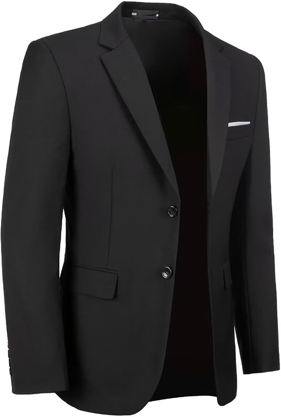 Mens Suit Jackets Slim Fit Blazers Suit Separates Sport Coats Wedding Prom | Slim Fit Mens Suit Jackets 2 Buttons Single Breasted Blazers Casual Sport Coats with Pockets for Wedding Prom Party Working