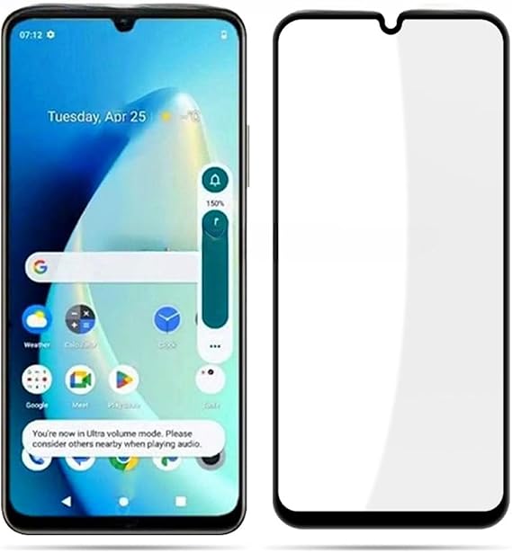 Kepuch 2 Pack Tempered Glass Screen Protector for Oppo Realme C53