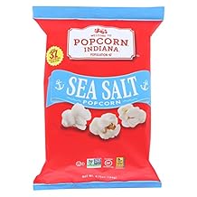 Popcorn Indiana Popcorn - Sea Salt - Case of 12-4.75 oz.
