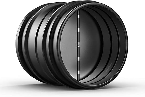 AC Infinity Backdraft Damper 8" One-Way Heavy-Duty Airflow Ducting Insert