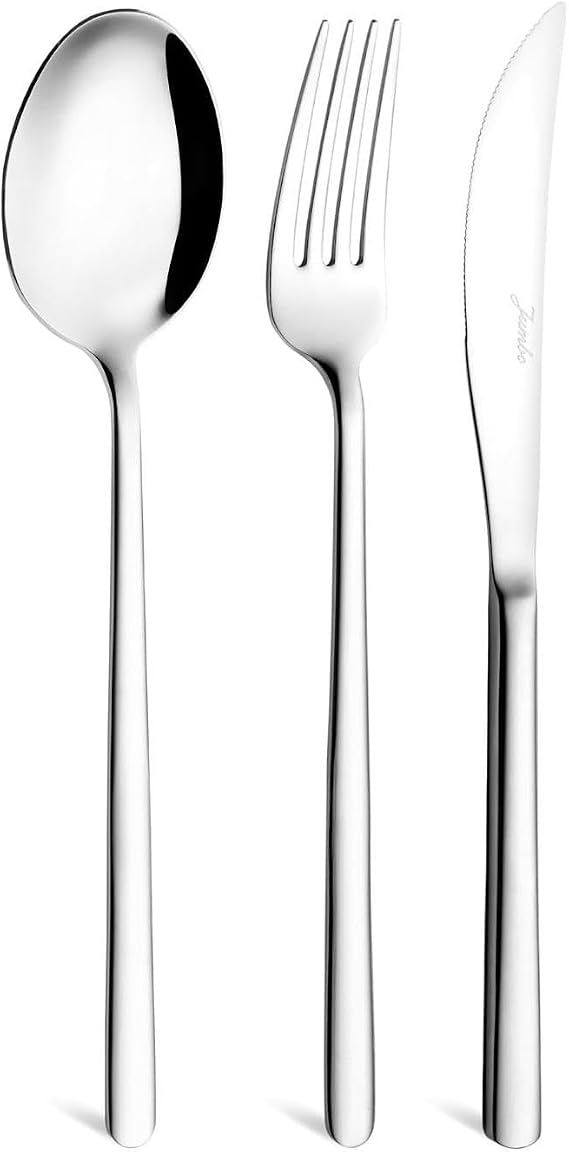 Jumbo 2900 Vannes 18 Parça 6 Kişilik Yemek Çatal Kaşık Bıçak Takımı