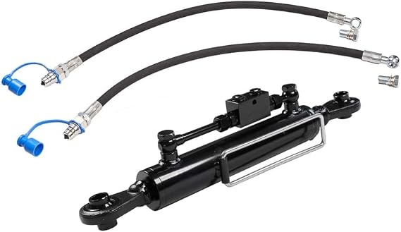 Spare Parts Holland - Hydraulic Top Link Cat 1 with Locking Block - Min. 15-3/8" Max. 19-3/4" (Eye to Eye)