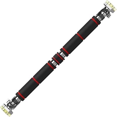 Strength Training Pull-Up Bars Pull-Up Bar Doorway Portable Fitness Pull-Up Bar Chin Up Bar Grips Heavy Duty Comfort Grips of Hexagon Shaped Gasket