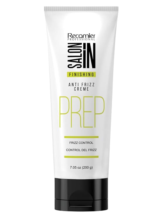 Salon In by Recamier | Anti-Frizz Cream | Hair Styling Cream | 7.05 oz / 200 g | Smooths, Tames Flyaways & Adds Shine for All Hair Types