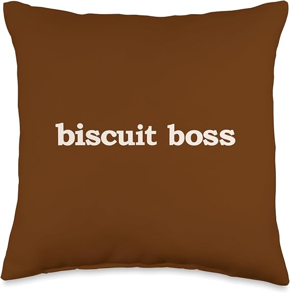 Biscuit Boss Baker Heavenly Flaky Layered Buttermilk Pillows Throw Pillow