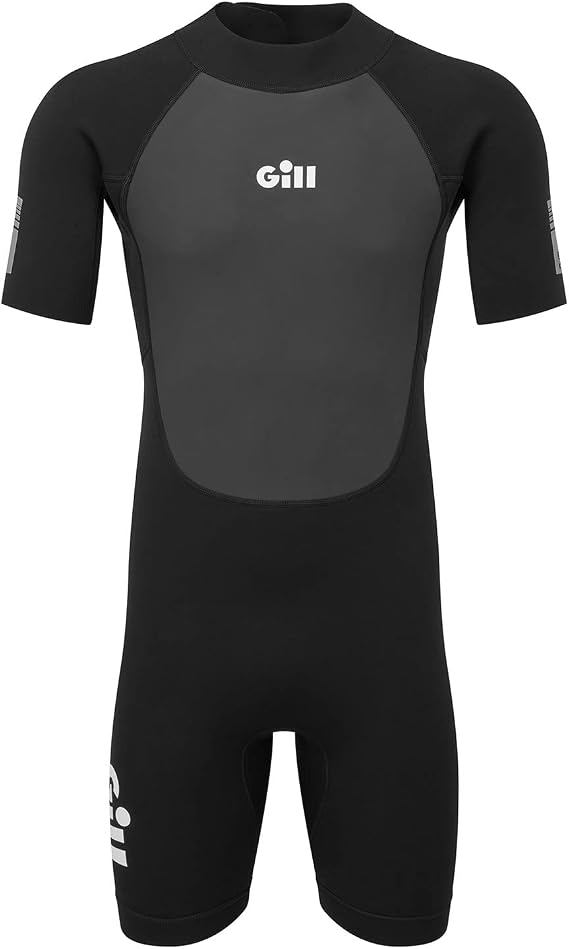 GILL Mens Pursuit Shorty 3mm Neoprene Wetsuit for All Water Sports Paddle Board Kayaking Sailing Swimming Surfing