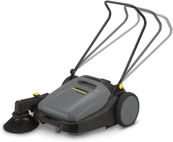 Karcher - Commercial Manual Sweeper 28" - With Dust Control and Side Broom - KM 70/20