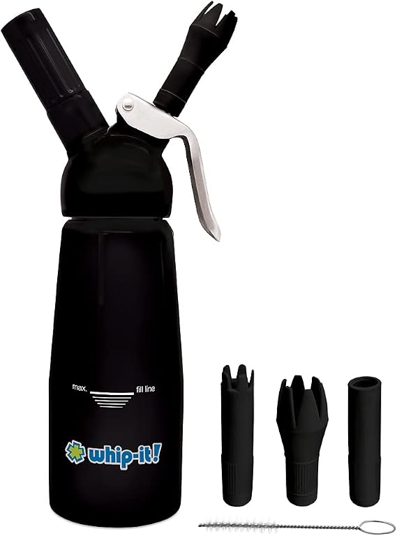 1/4 L Whip-It! Armor - Black