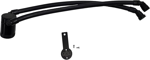 J&L Oil Separator Co. 3.0 Oil Separator 3098D Compatible with 2025-2026 Ram 1500 3.0L; 2022-2025 Wagoneer; Grand Wagoneer 3.0L (Black)