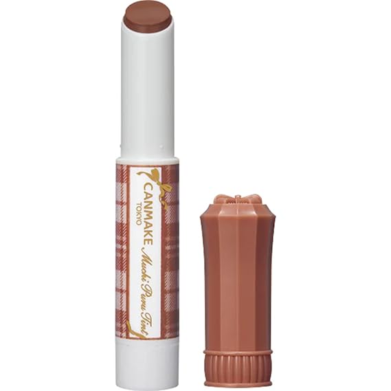 CANMAKE Muchi Puru Tint, 0.1 oz (2.5 g), Volume, Glossy Tint, Refreshing Feel (04 chocolate milk)