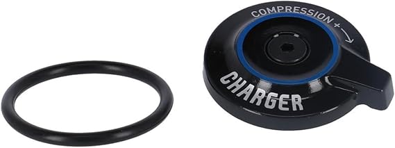 RockShox Charger RL & SID 35mm Select C1 Compression Damper Crown Kit with Knob & Screw - High-Performance Suspension Fork Replacement Components with Durable Materials, Advanced Damping Technology | bike-forks