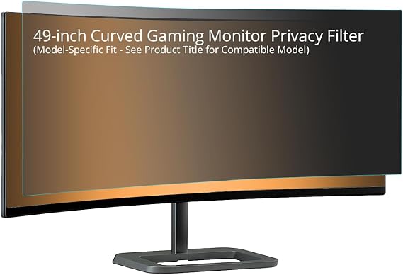 2-Way Privacy Filter for Samsung CHG90 QLED 49" Curved Gaming Monitor