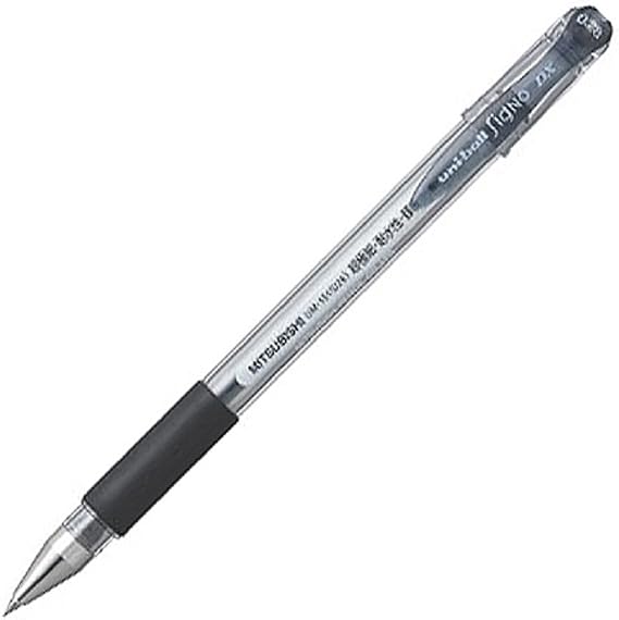 Uni-ball Signo Dx 0.28 Um-151 Gel Ink Pen 10 Pcs (Black)
