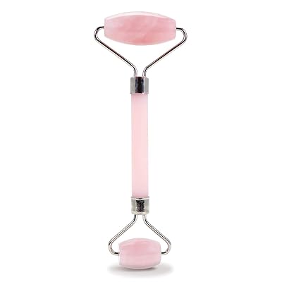 eco & earth Natural Rose Quartz Jade Face Roller