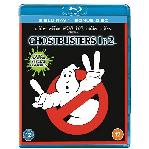 Ghostbusters I (1984) & II (1989) (3 Disc BD & Bonus) [Blu-ray] [2020]