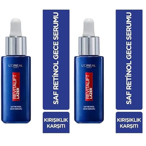 LOréal Paris Revitalift Lazer Saf Retinol Gece Serumu 1 Paket 1 x 30 ml 2 paketi