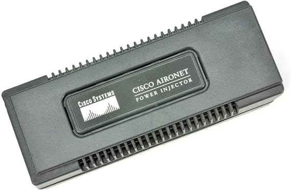 Genuine AIR-PWRINJ3 AIR-PWRINJ3= 48V 0.32A PoE Power Over Ethernet Injector AC Adapter Compatible with Cisco Aironet 350 1100 1130 1130AG 1200 1230AG 1240 1240AG Series AP