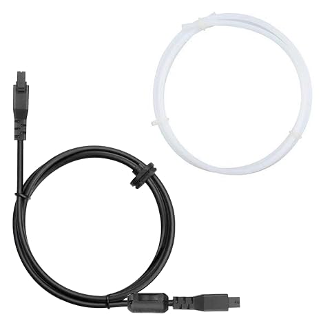 4Pin ACE Pro Extension Cable for Anycubic Kobra 3 Combo 3D Printer, 22AWG Copper Core Extension Jumper Cord 1.5M with Tube (with Tube)
