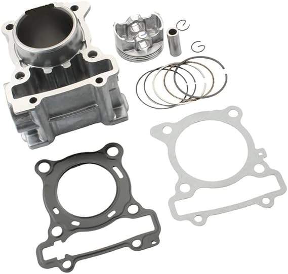 Scooter 58mm NMAX150 Cylinder Kit Compatible with YMH Aerox V2 155 NMAX155 Tricity155 B6H-E1311-00 4-Stroke