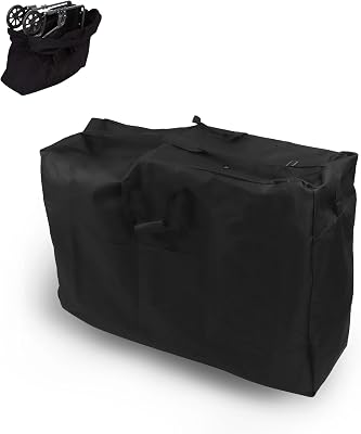 Wheelchair Travel Bag, 45.3x31.5x15.7in Waterproof Wheelchair Bag, Foldable Wheelchair Bag, 2 Way Design