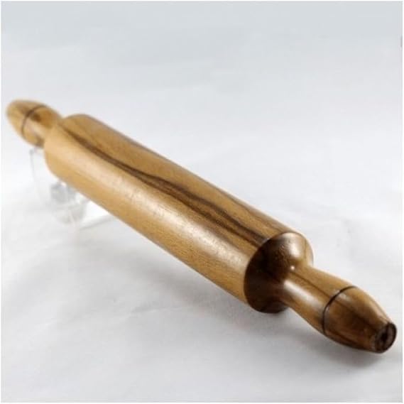 Orret Home 45 Cm Wooden Roller, Mud Rolling Roller, Wooden Roller For Opening Pizza And Pastry Dough