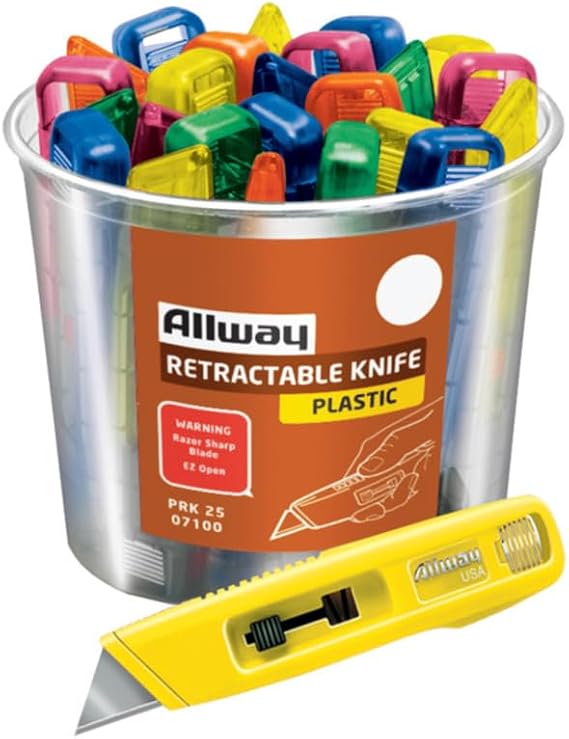 Utilty Knif Plst Bulk