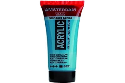 Talens : Amsterdam Standard : Acrylic Paint : 20ml : Turquoise Blue