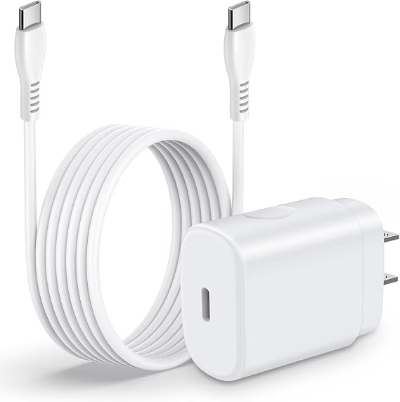 25W Fast Type C Charger for Samsung Galaxy A17 A16 5G A15 5G A14 5G A35 A56 A36 A26 A55 S26 Ultra S25 FE S24 S23 S22 S21 Z Fold 7 Flip 7,Pixel 10 9 8 Pro,USB C Charger Block 6FT C Type Charging Cord