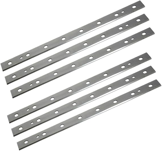 13" 333mm Planer Blades Replacement DW735 DW735X 6-Blades Wood Planer Knife For Woodworking - 2 SET
